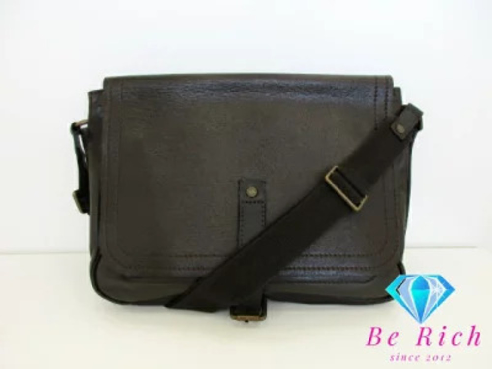 Louis Vuitton Utah Omaha Messenger Bag Leather Brown Shoulder Crossbody